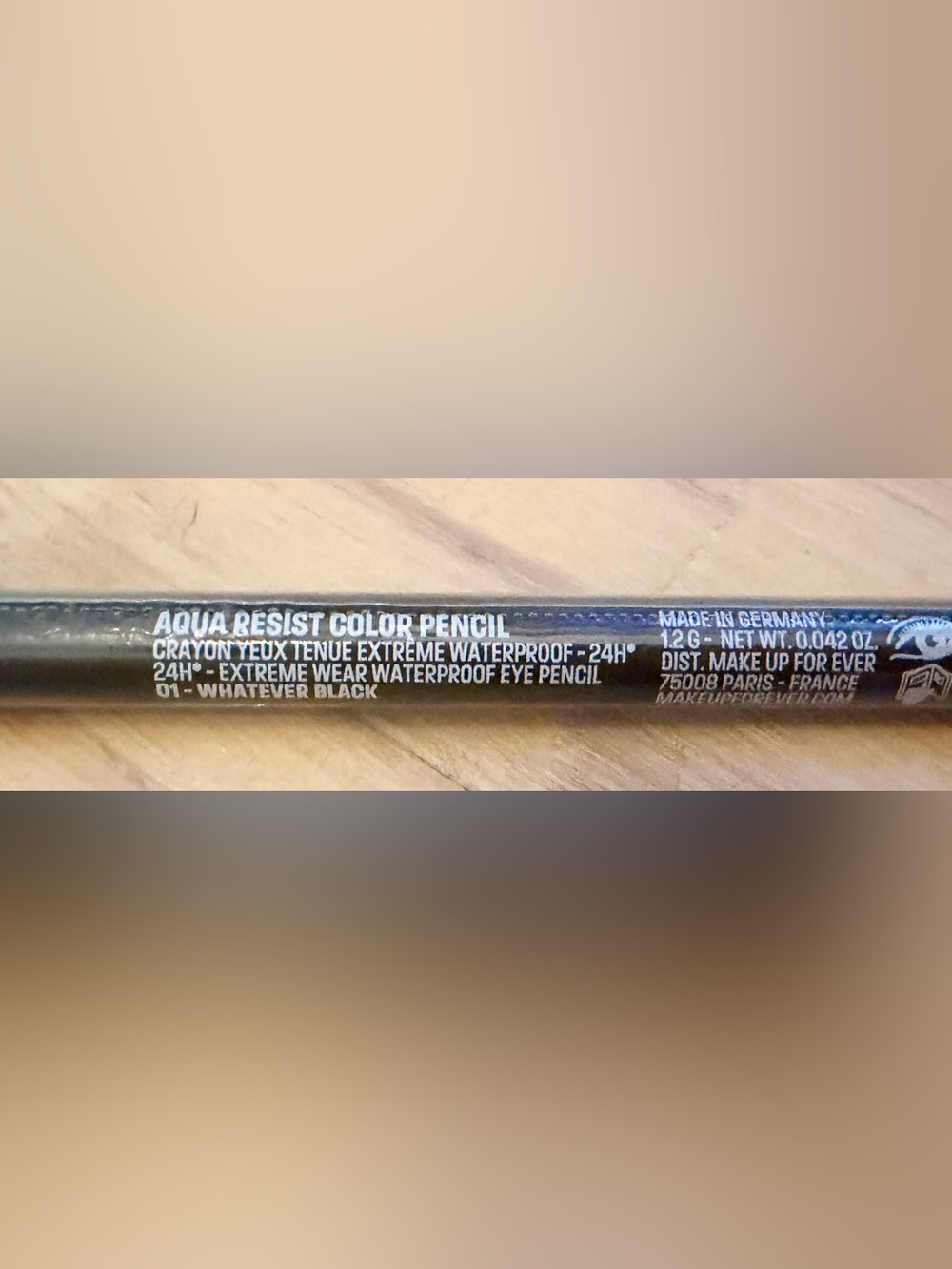 NWT. Makeup Forever Aqua Resist Waterproof Eyeliner Color Pencil. Whatever Black